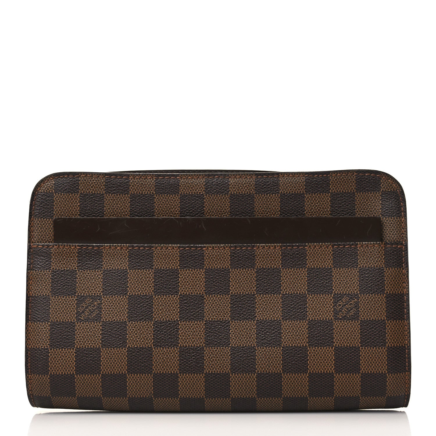 Louis Vuitton Damier Ebene Pochette Saint Louis Clutch 1 of 9