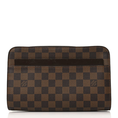 Louis Vuitton Damier Ebene Pochette Saint Louis Clutch 1 of 9