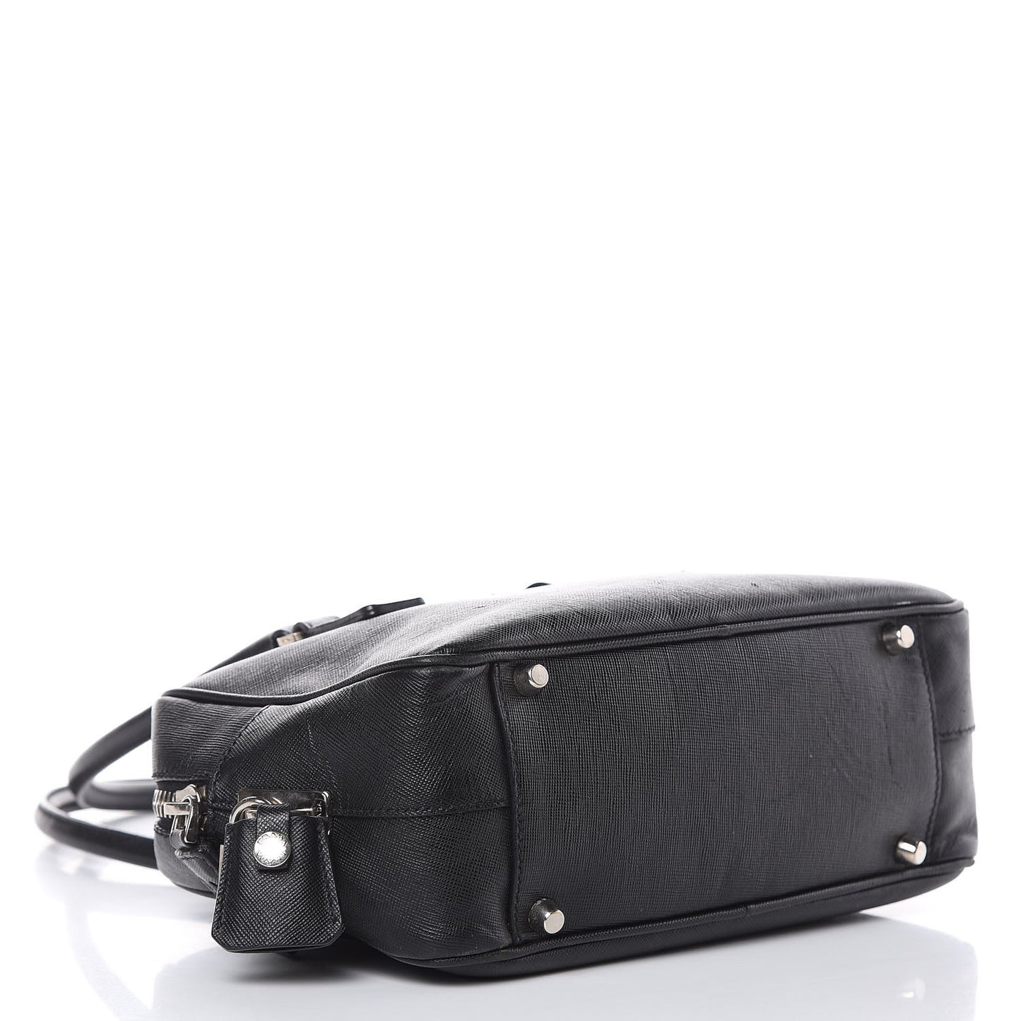 Saffiano Lux Tote Bowler Black