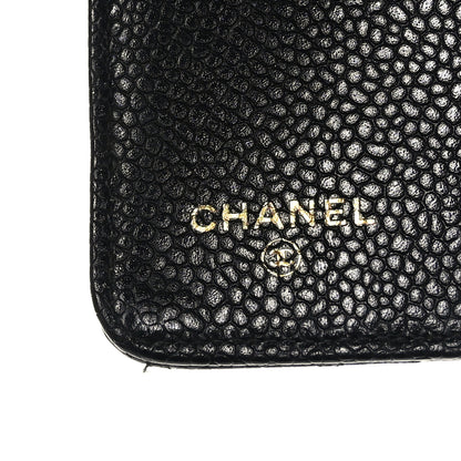 Chanel Caviar Diamond Embossed Agenda Cover Black 6 of 9