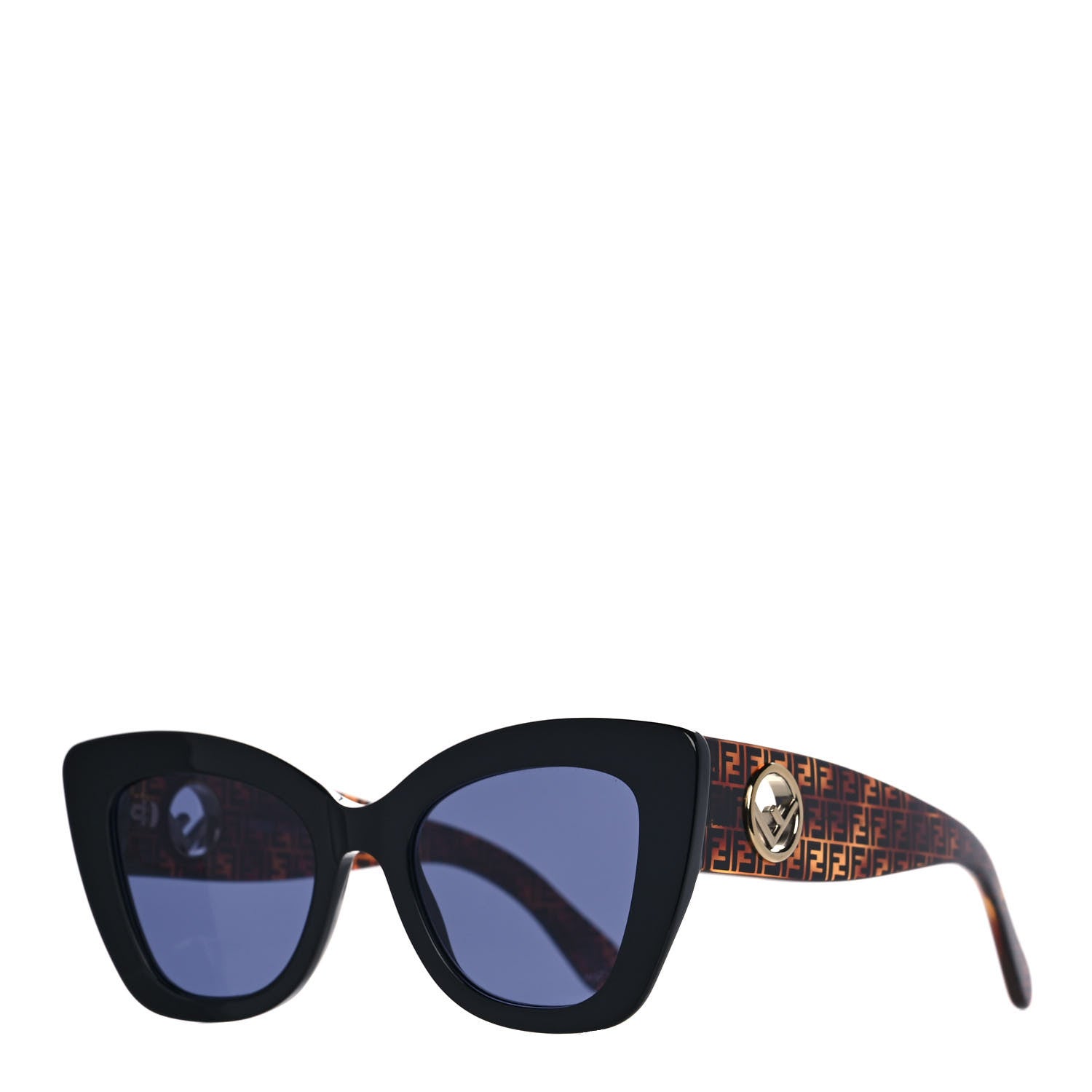 Fendi Acetate F is Fendi FF 51mm Sunglasses 0327/S Tortoise Camouflage 1 of 7