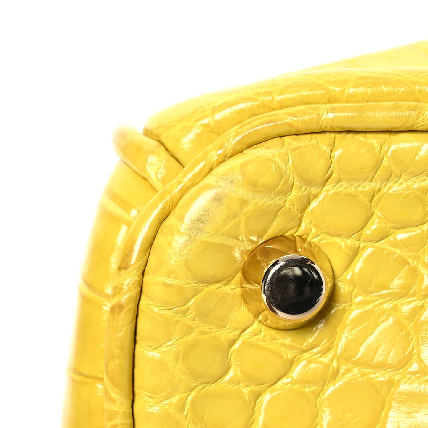 Crocodile Large Diorissimo Yellow