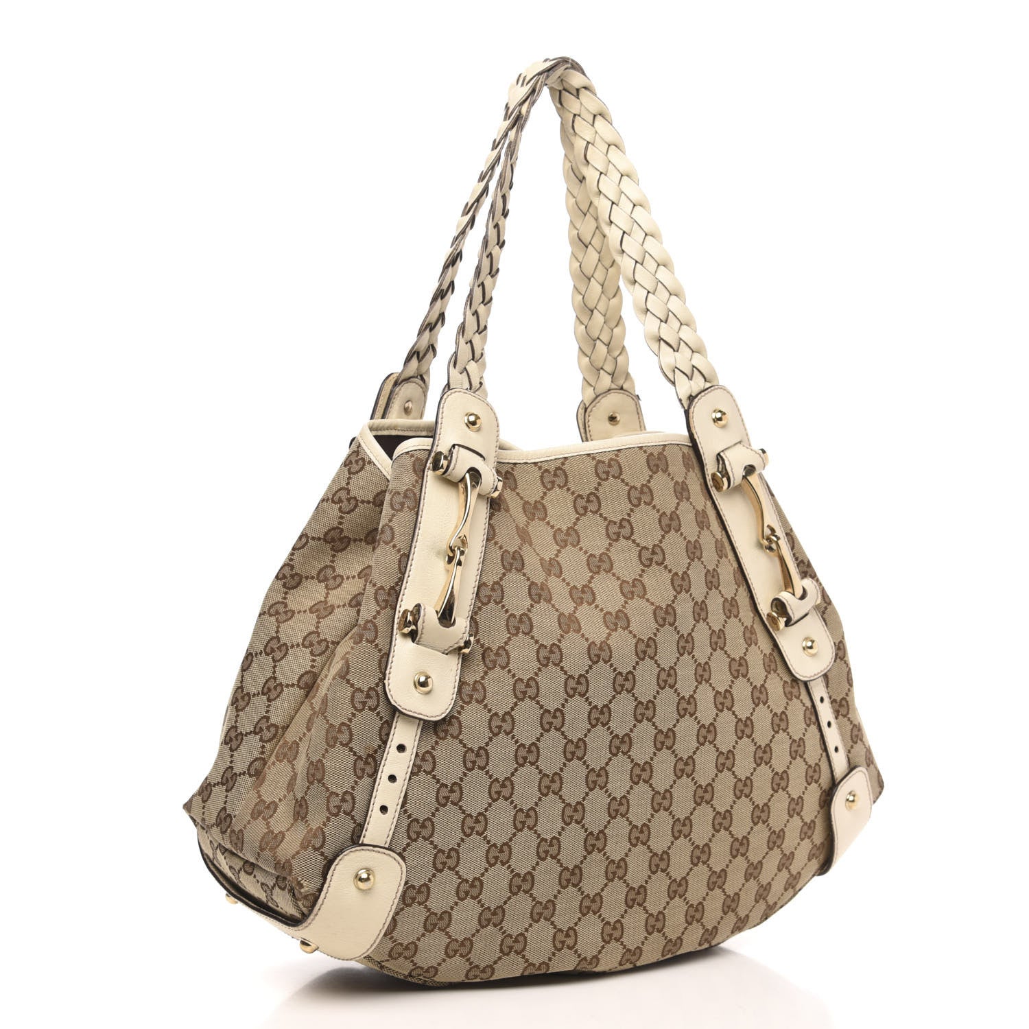 Gucci Monogram Medium Pelham Shoulder Bag Off White 3 of 13