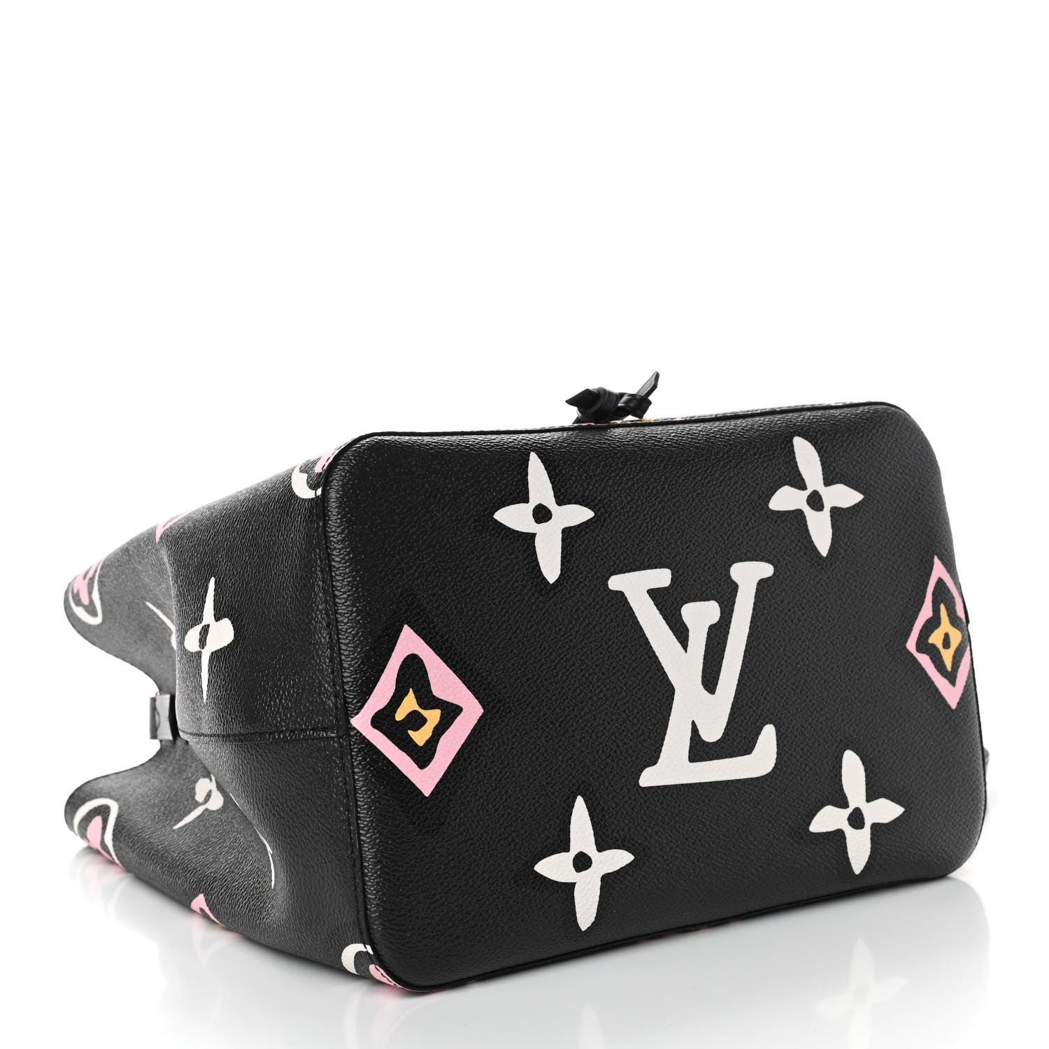 Louis Vuitton Monogram Giant Wild At Heart Neonoe MM Black 4 of 9
