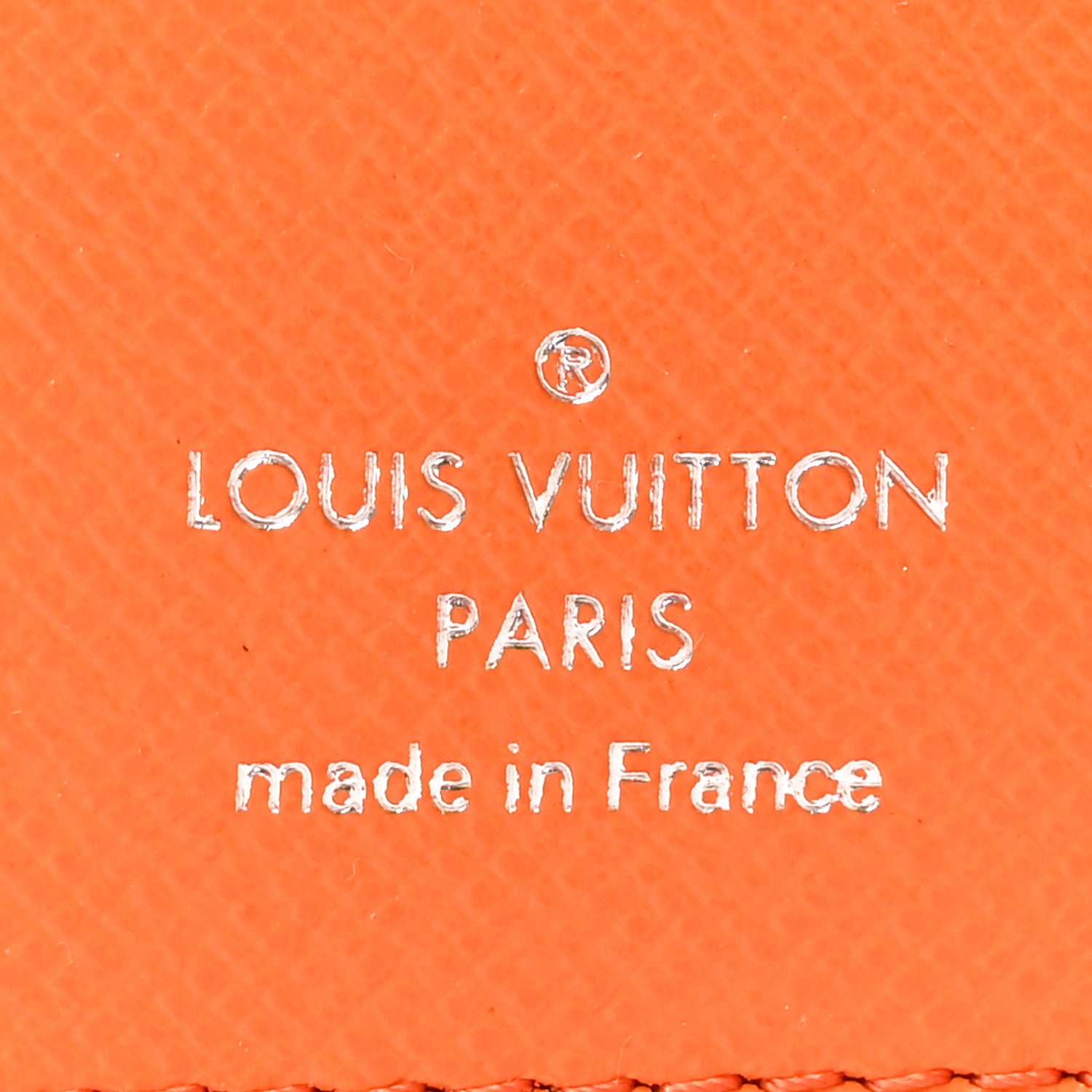 Louis Vuitton Taigarama Passport Cover Tangerine 6 of 6
