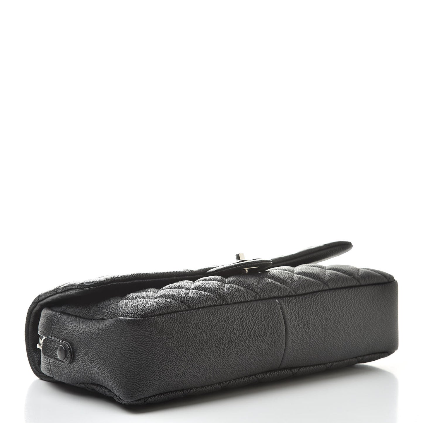 Caviar Quilted Jumbo Easy Flap Black