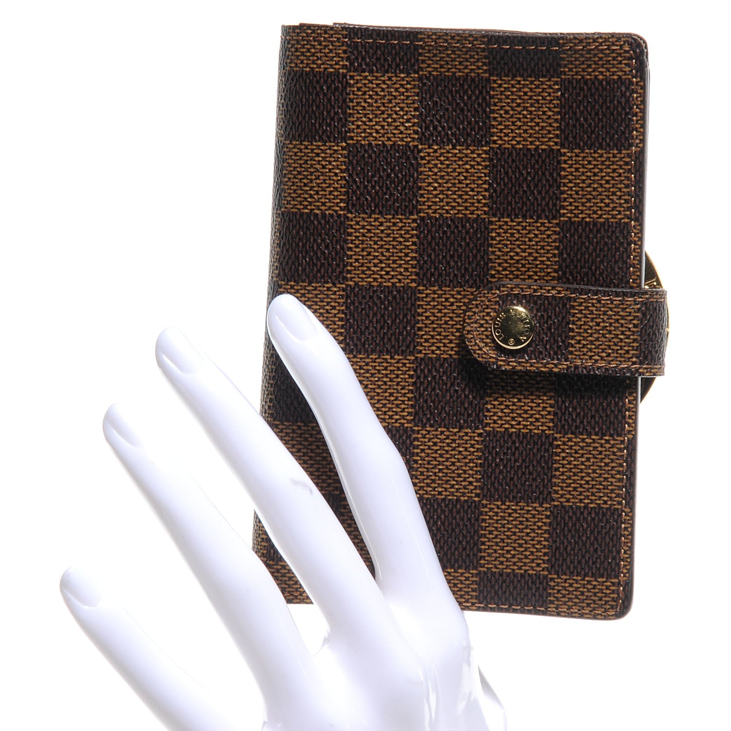 Louis Vuitton Damier Ebene French Purse Wallet 2 of 8