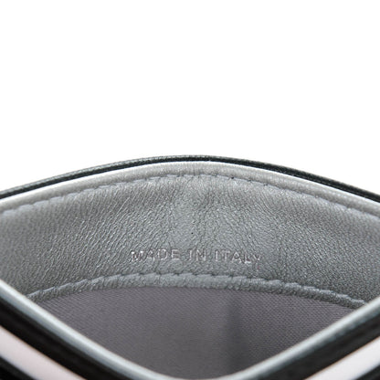 Chanel Lambskin Camellia Embossed Card Holder Black 6 of 8