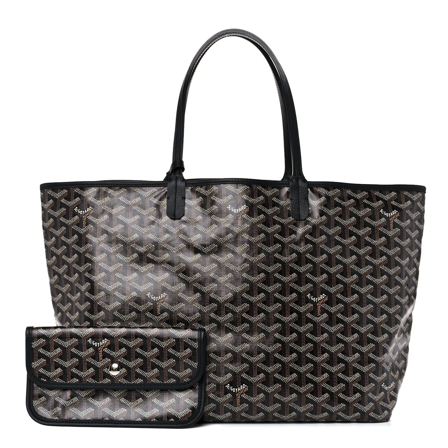 Goyard Goyardine Saint Louis PM Black 1 of 8