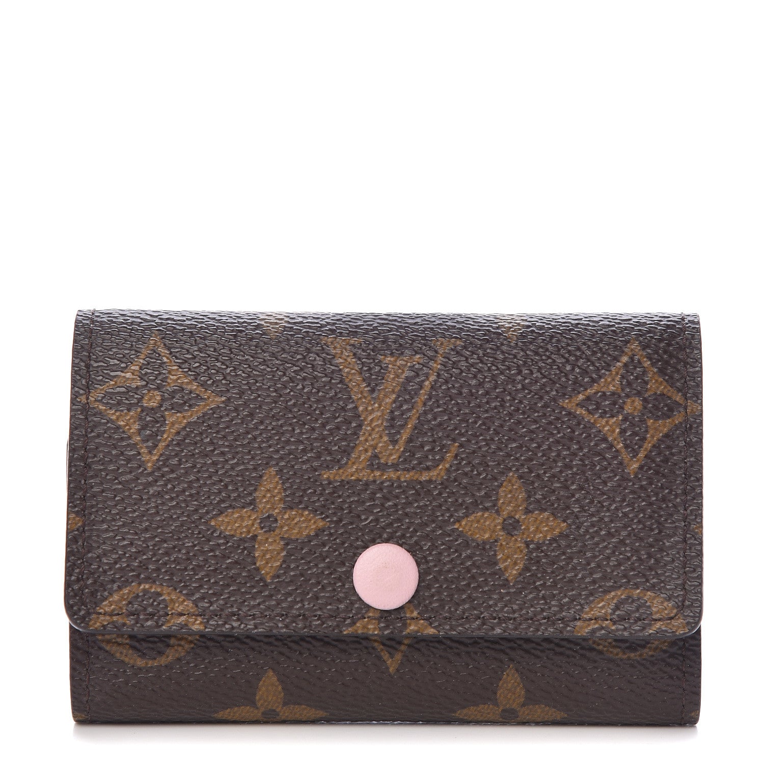 Louis Vuitton Monogram Multicles 6 Key Holder Rose Ballerine 1 of 12