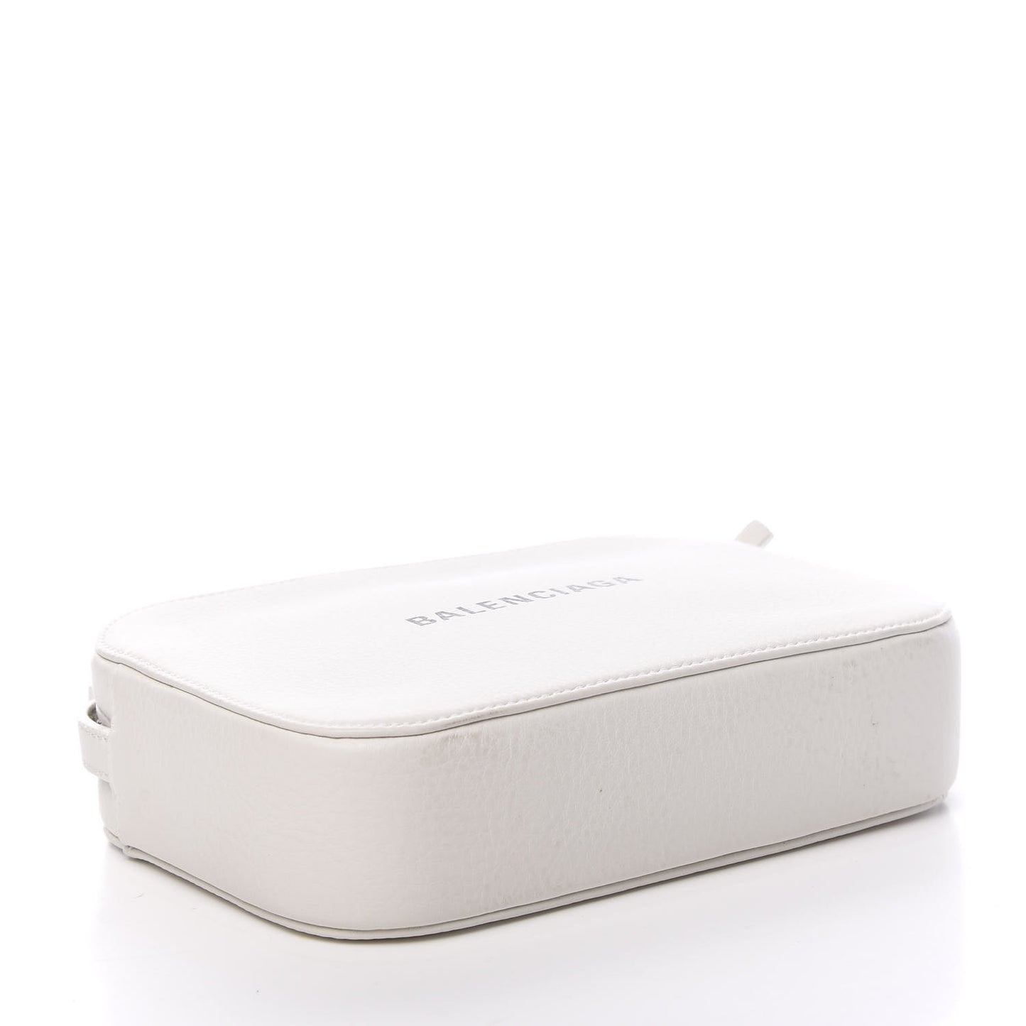 Calfskin Logo S Everyday Camera Bag White