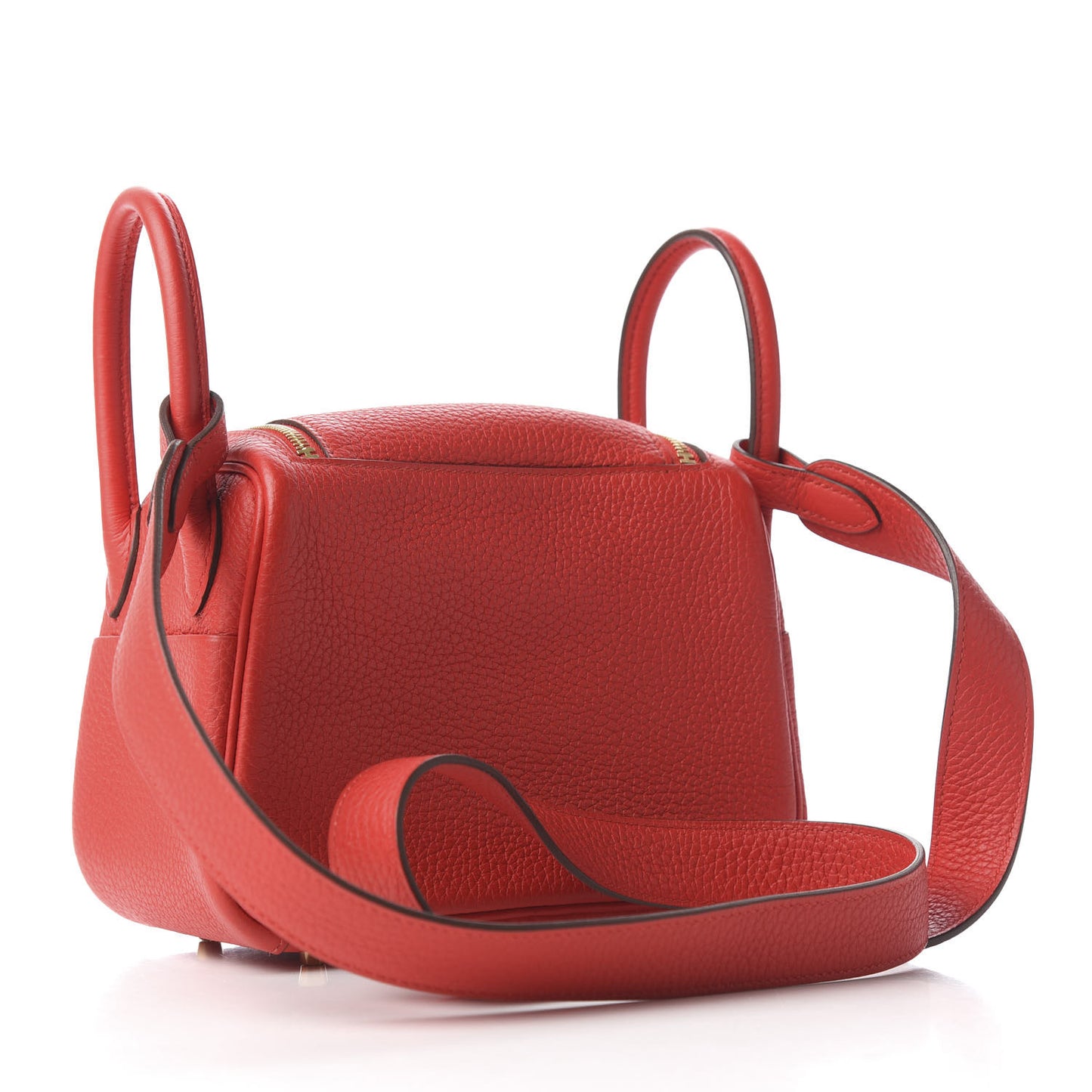 Taurillon Clemence Mini Lindy 20 Rouge De Coeur