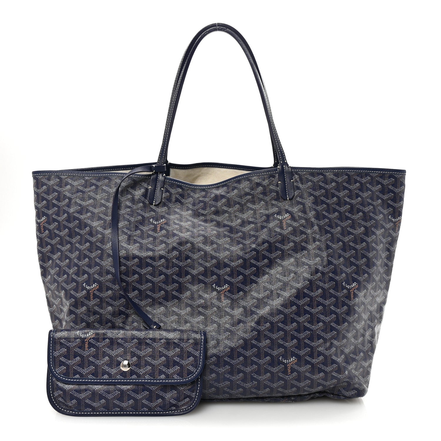 Goyard Goyardine Saint Louis GM Navy 3 of 9