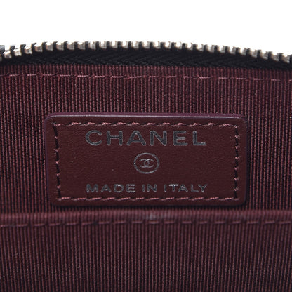 Chanel Caviar Quilted Zip Coin Purse Black 6 of 8