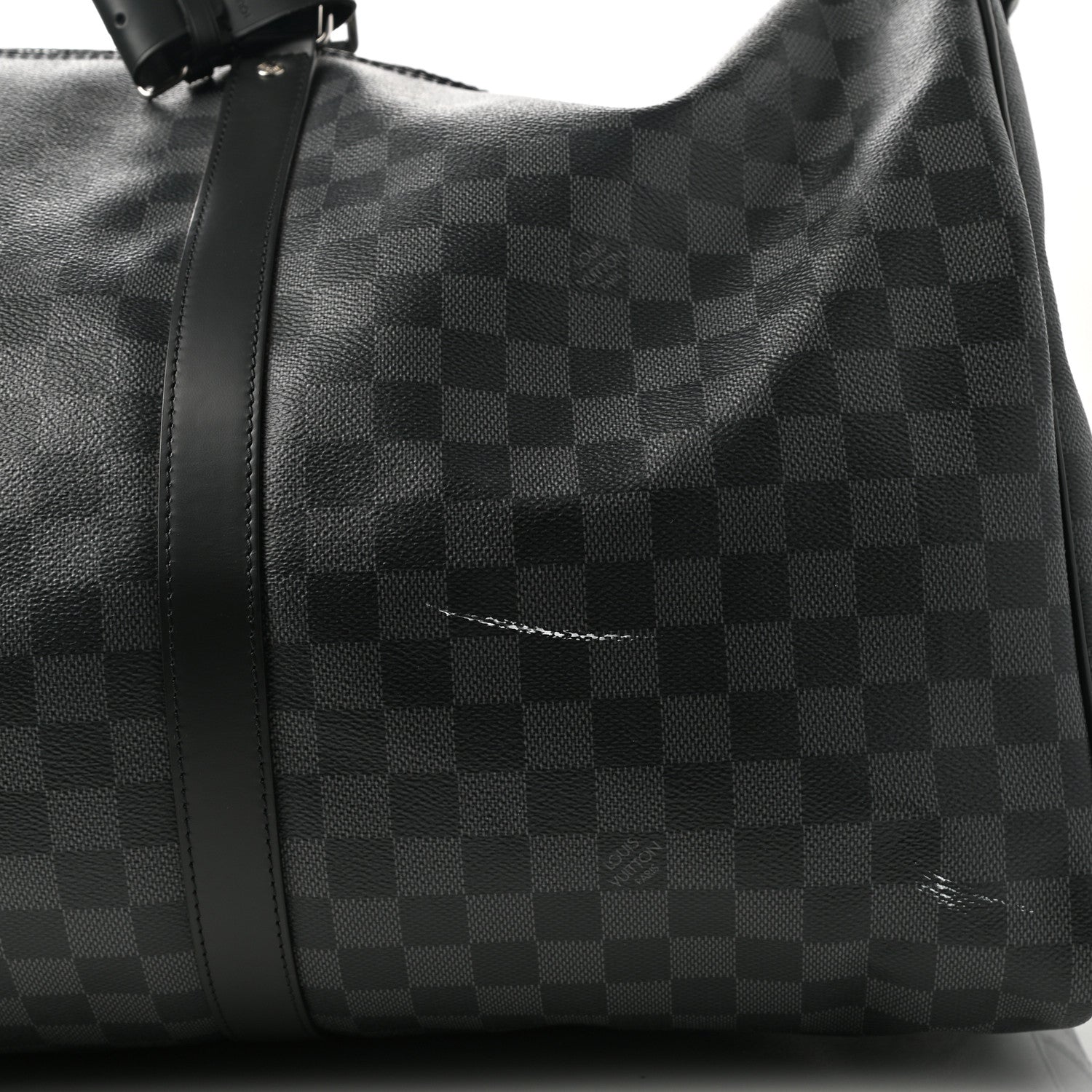 Louis Vuitton Damier Graphite Keepall Bandouliere 55 10 of 10