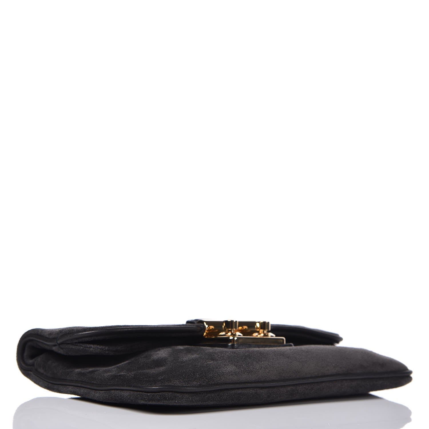 Louis Vuitton Suede Slim Clutch MM Sofia Coppola Cobalt 4 of 7