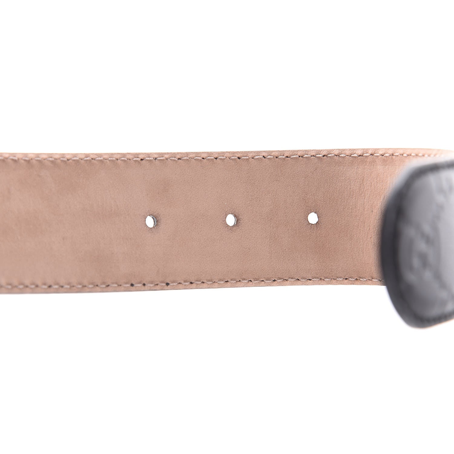 Gucci Guccissima Interlocking G 40mm Belt 80 32 Black 8 of 9