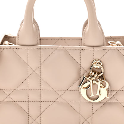 Christian Dior Calfskin Macrocannage Mini Book Tote Trench Beige 8 of 10
