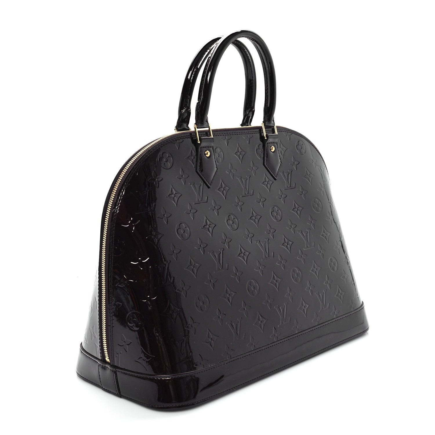 Louis Vuitton Vernis Alma GM Amarante 3 of 9