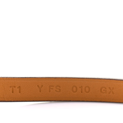 Hermes Swift Heritage Equestre Triple Tour Bracelet T1 Etoupe 5 of 5