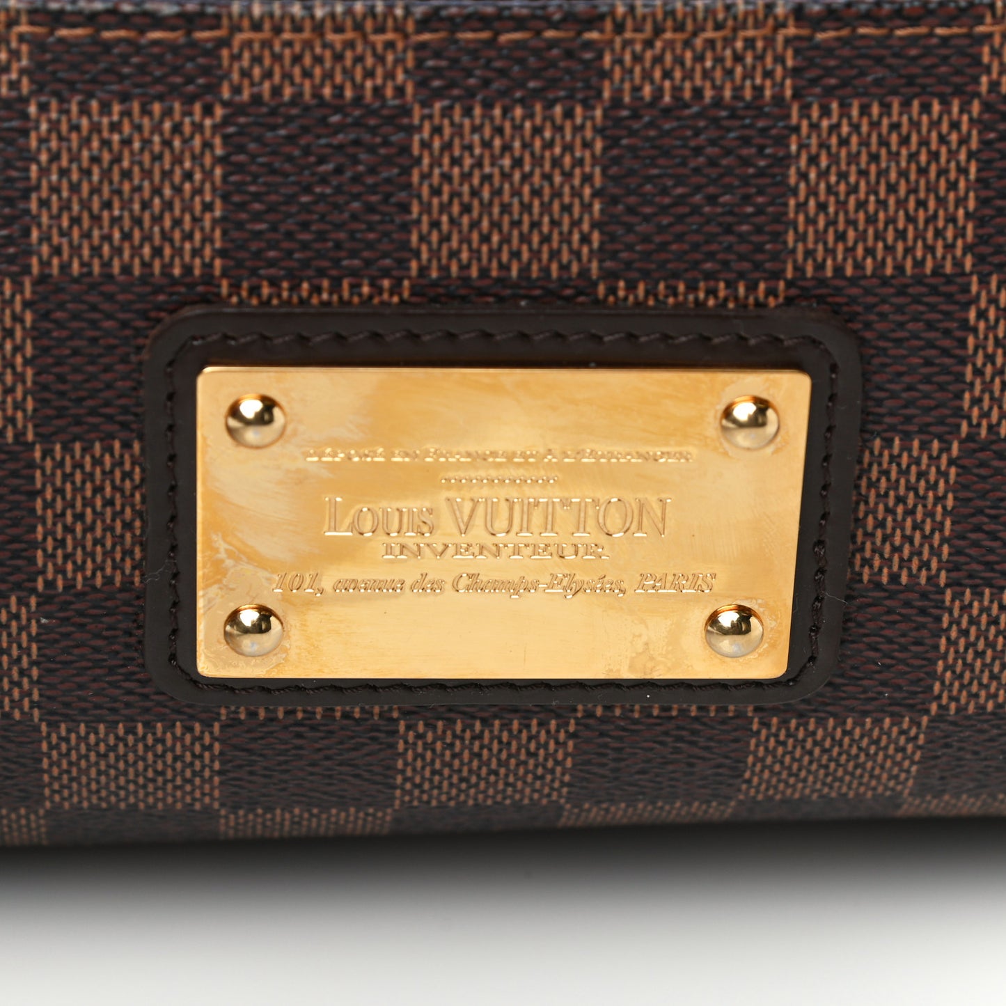 Damier Ebene Eva Clutch