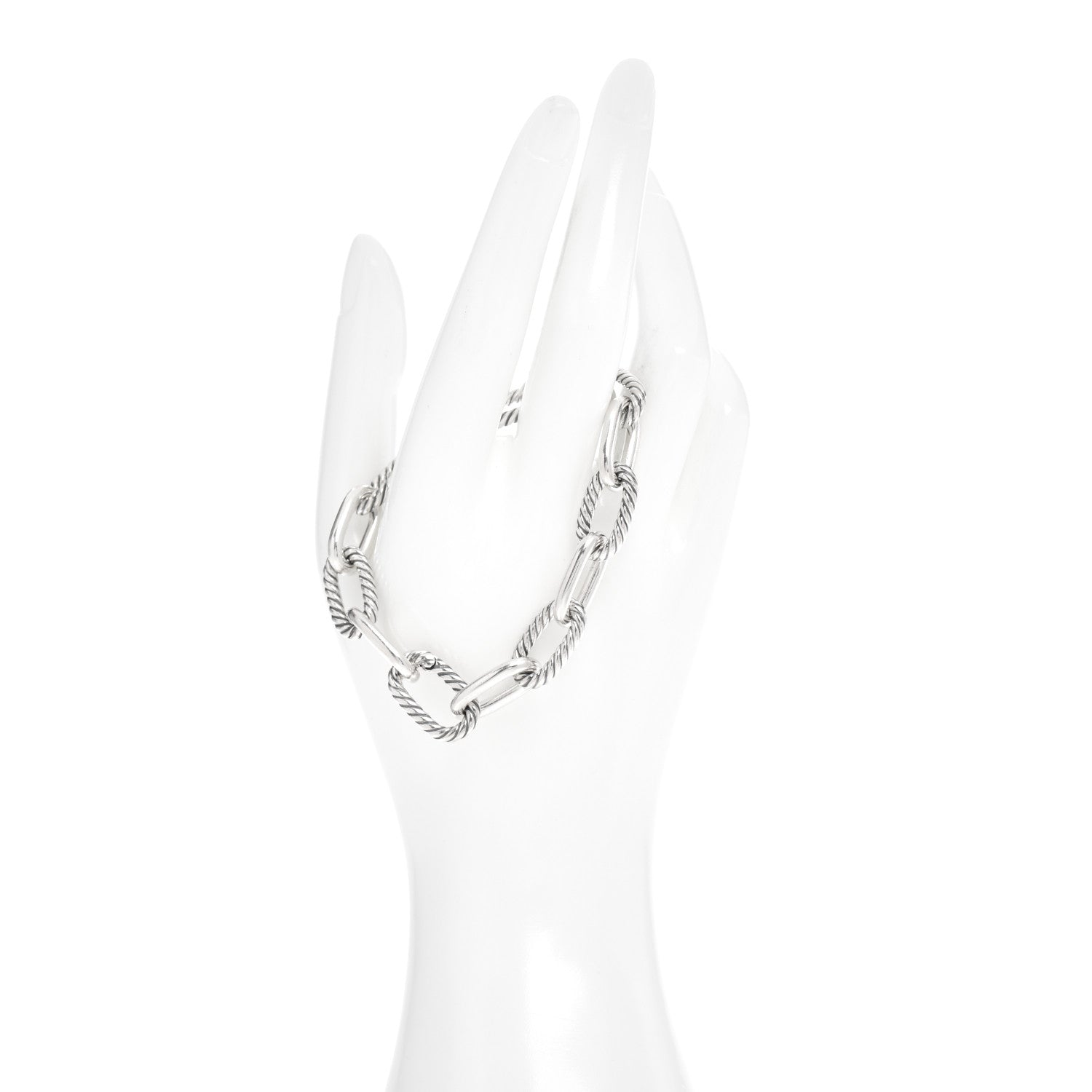 David Yurman Sterling Silver 11mm Madison Chain Bracelet 2 of 4