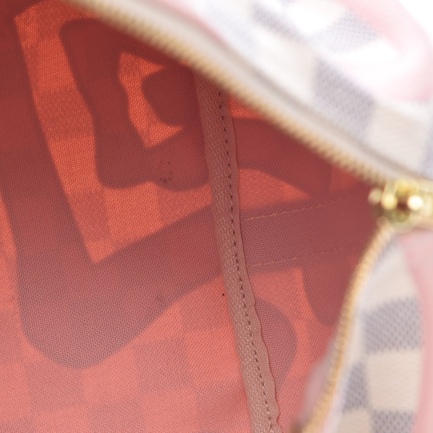 Louis Vuitton Damier Azur Tahitienne Speedy Bandouliere 30 Rose Ballerine 9 of 26