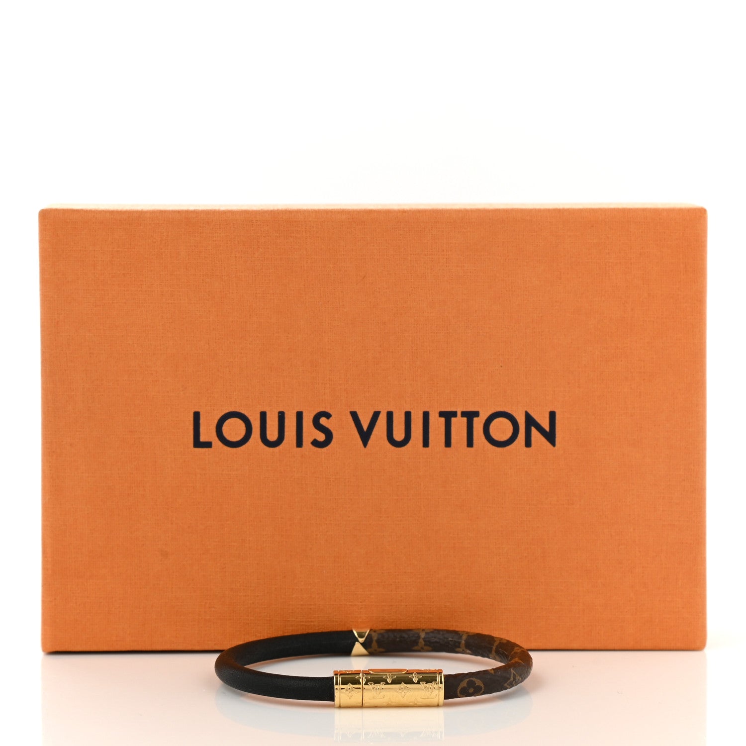 Louis Vuitton Monogram Daily Confidential Bracelet 17 Black 5 of 5