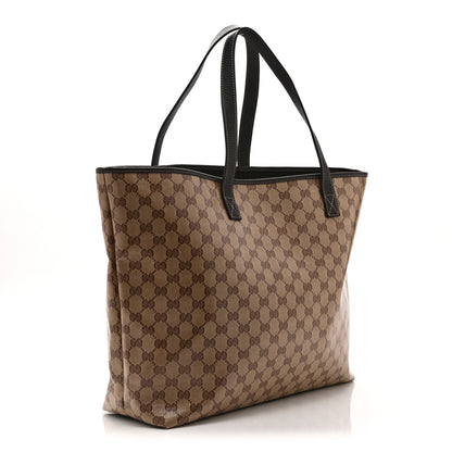 Gucci Crystal Monogram Tote Dark Brown 3 of 11