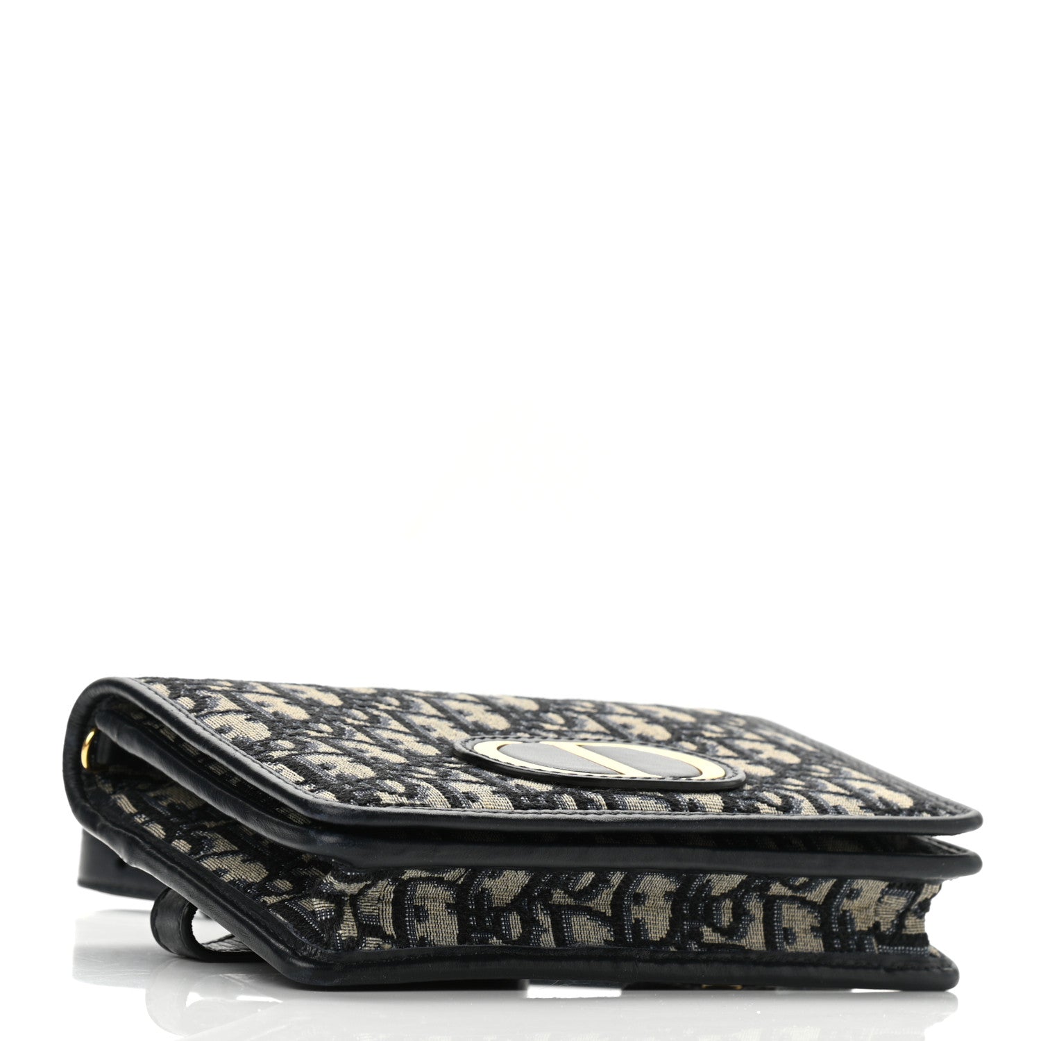 Christian Dior Oblique 30 Montaigne 2-In-1 Pouch Blue 3 of 10