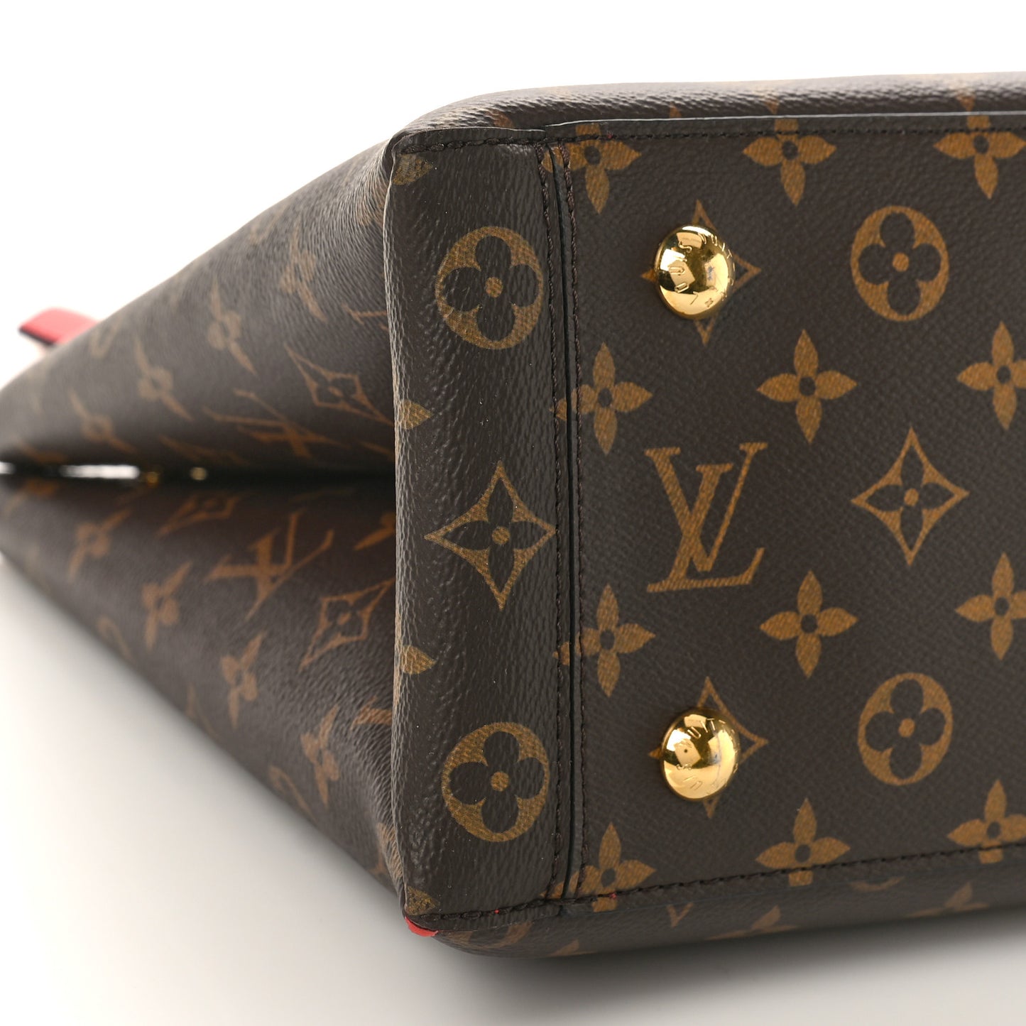 Monogram Flower Tote Coquelicot