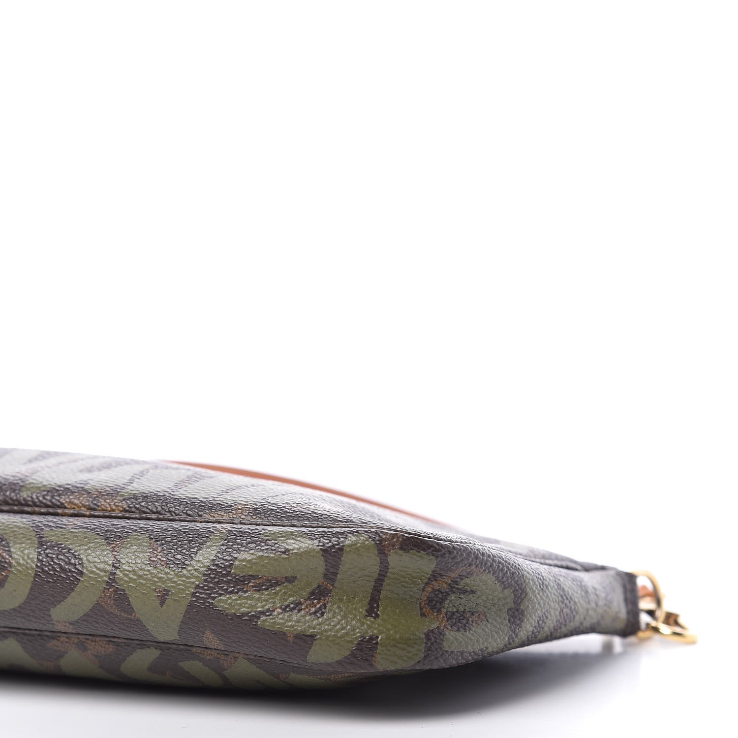 Louis Vuitton Monogram Graffiti Pochette Accessories Kaki 7 of 10