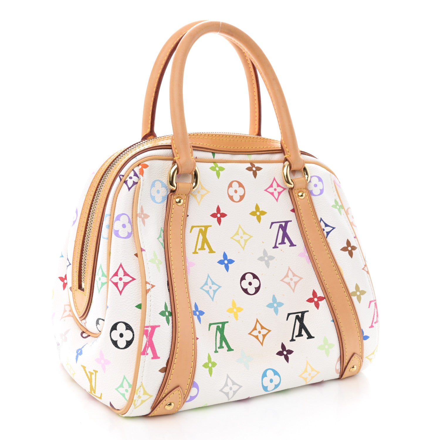 Louis Vuitton Monogram Multicolor Priscilla White 3 of 11