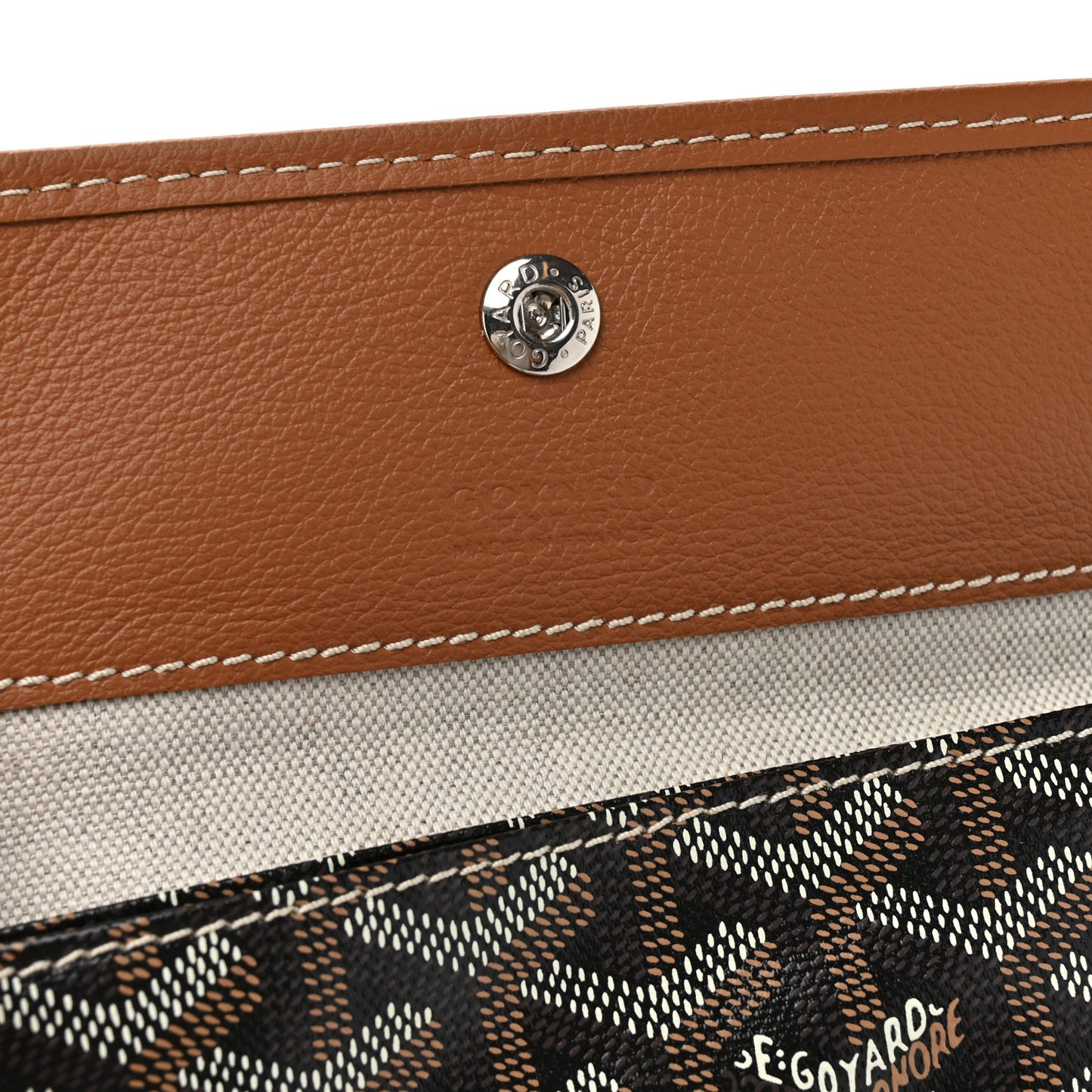 Goyardine Saint Louis PM Black Gold