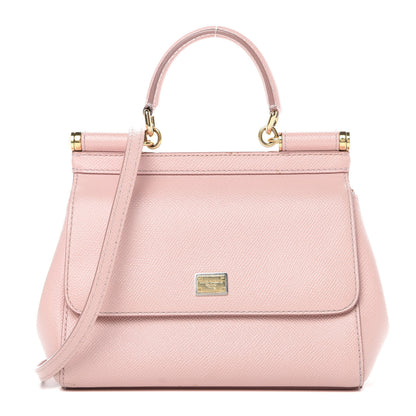 Dolce & Gabbana Dauphine Small Miss Sicily Satchel Pink 1 of 12