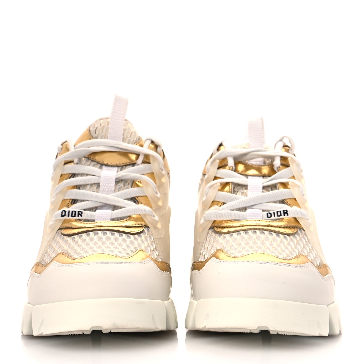 Mesh D-Connect Sneakers 39 Gold