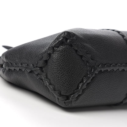 Bottega Veneta Cervo Deerskin Braided Tote Black 8 of 10
