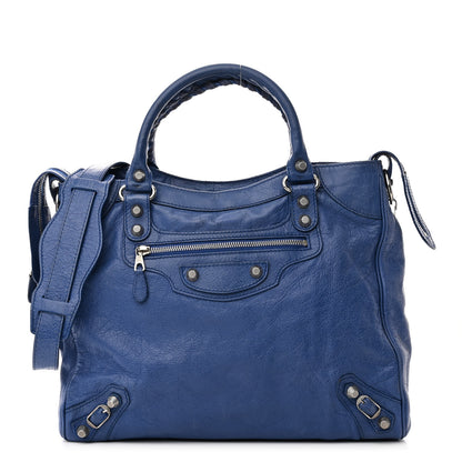 Balenciaga Agneau Giant 12 Silver Hardware Velo Bleu Glacier 3 of 16