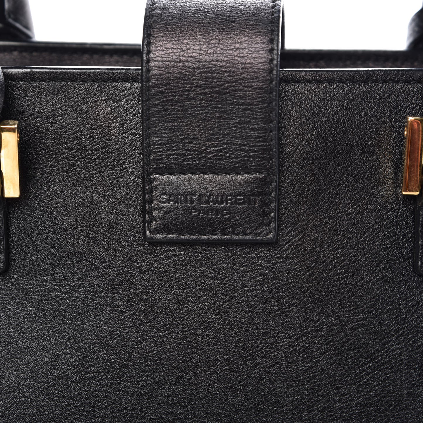 Smooth Calfskin Small Monogram Cabas Black