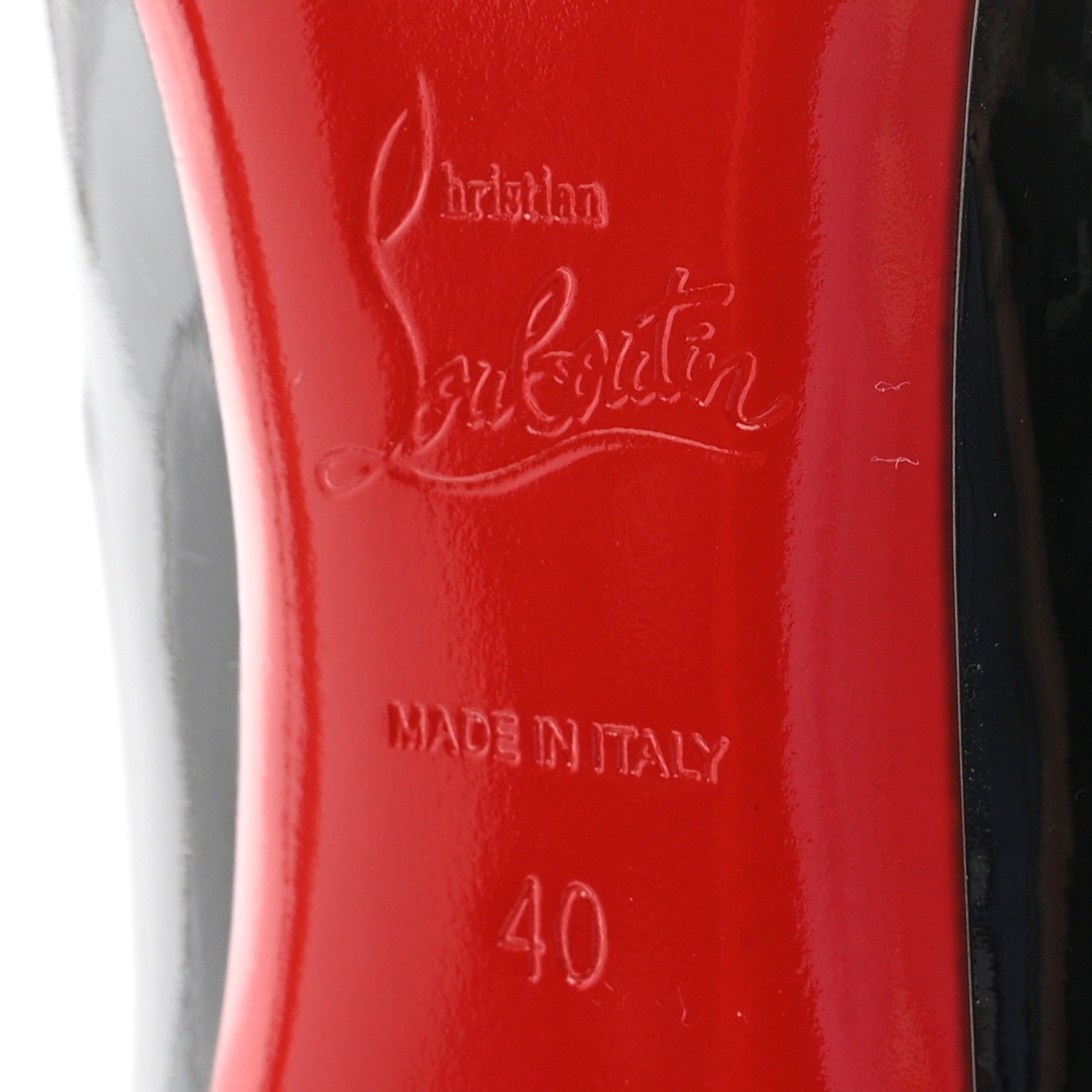 Christian Louboutin Patent So Kate 100 Pumps 40 Black 7 of 8