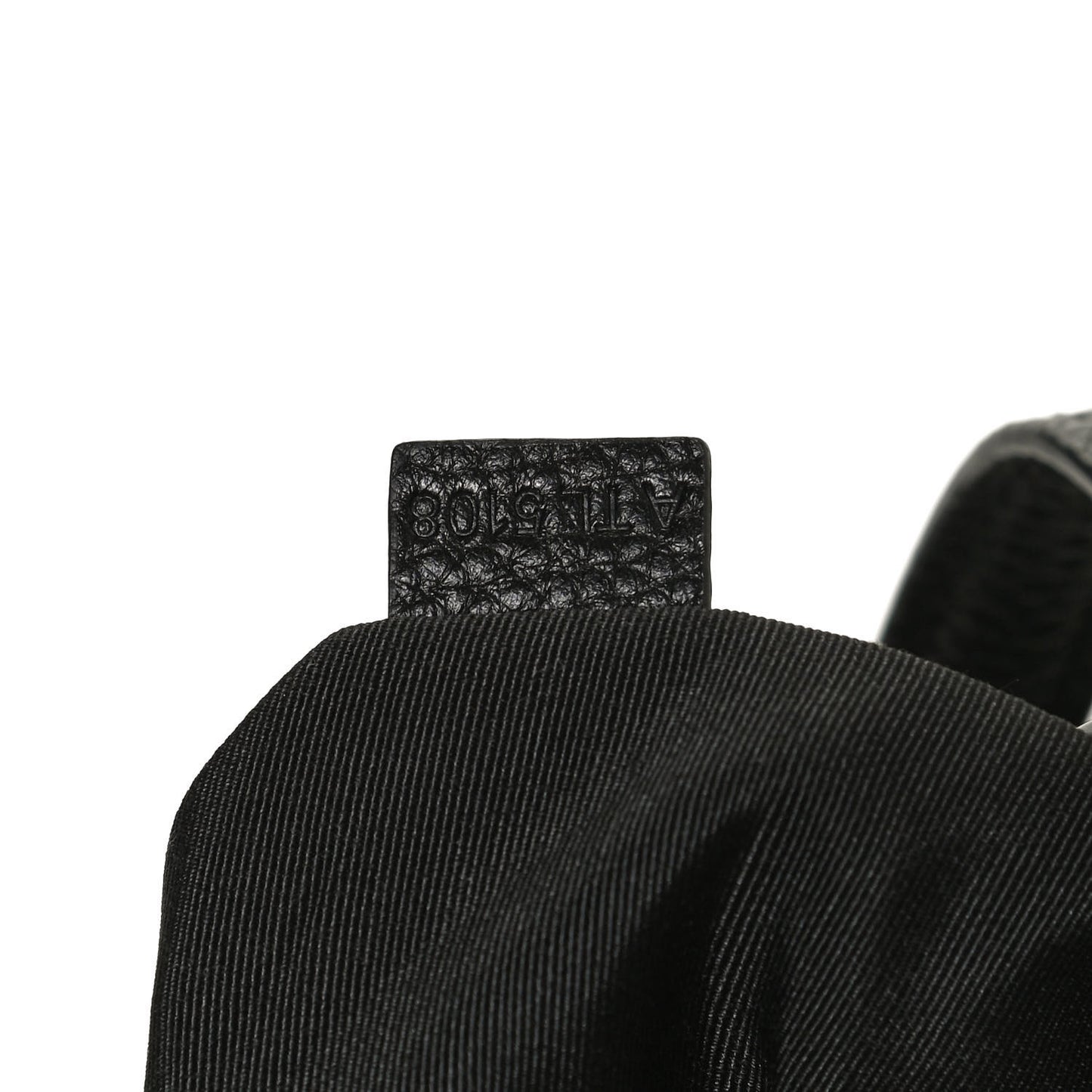 Pebbled Calfskin Tote Black