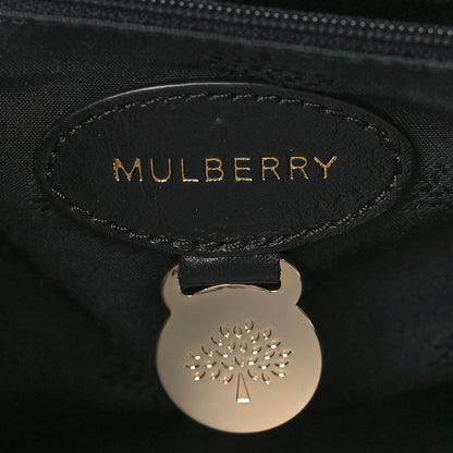 Mulberry Small Classic Grain Calfskin Medium Lily Black 5 of 8