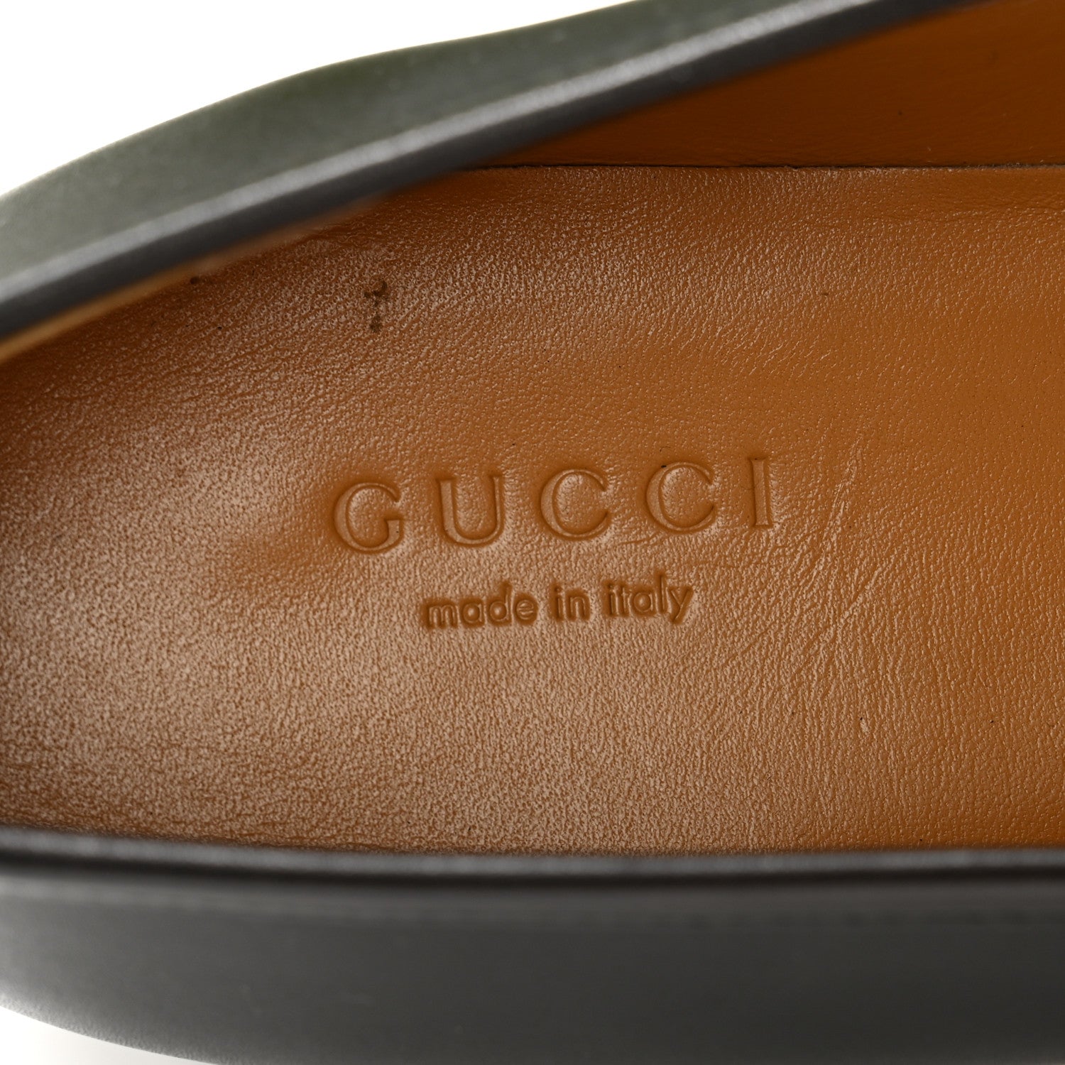 Gucci Calfskin Womens Jordaan Loafers 38 Black 7 of 9