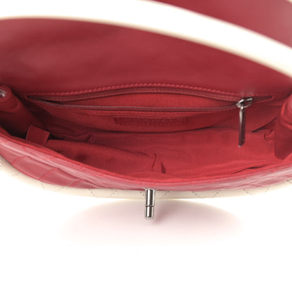 Chanel Lambskin Quilted Small Hula Hoop Flap Red 4 of 6
