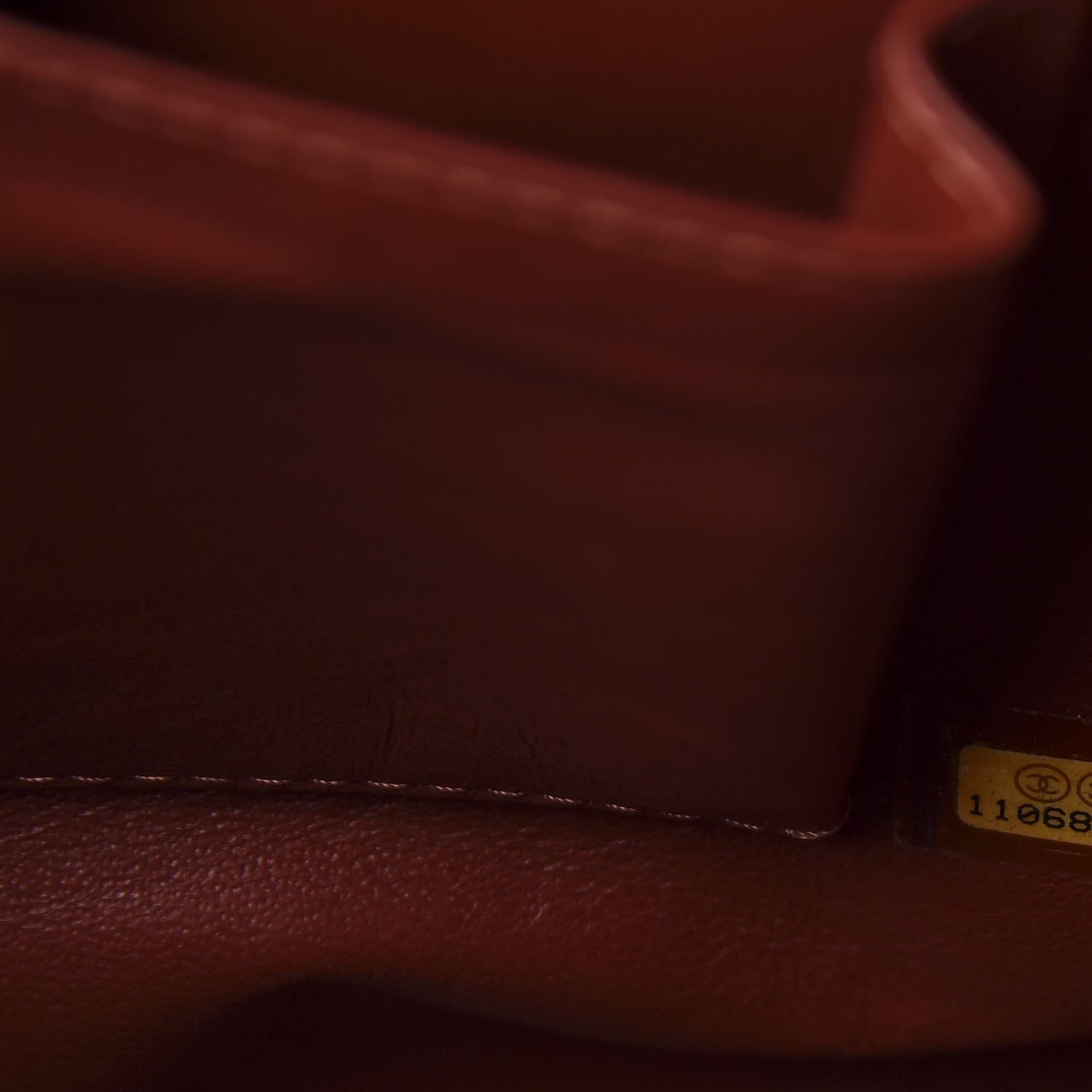 Chanel Caviar Quilted Tote Red 10 of 11