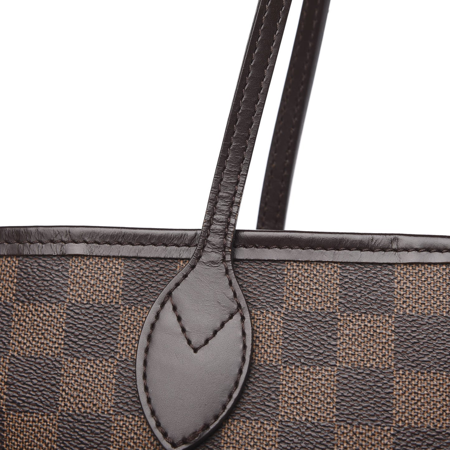 Damier Ebene Neo Neverfull MM Rose Ballerine