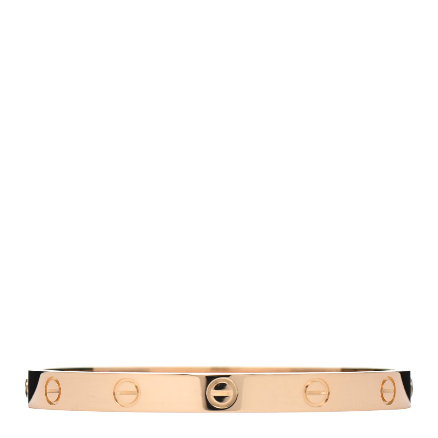 18K Yellow Gold LOVE Bracelet 17