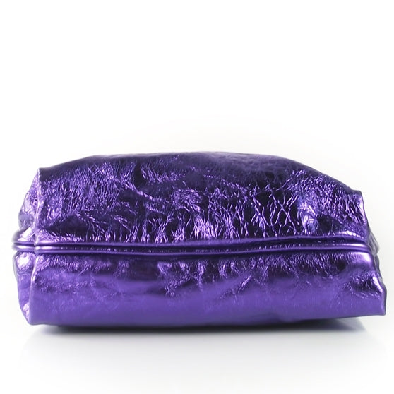 Marc Jacobs Leather Eve Shopper Tote Metallic Violet 5 of 12