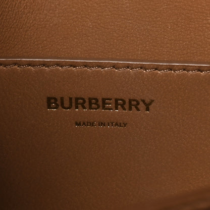 Burberry Calfskin Monogram Mini TB Bag Beige 5 of 8