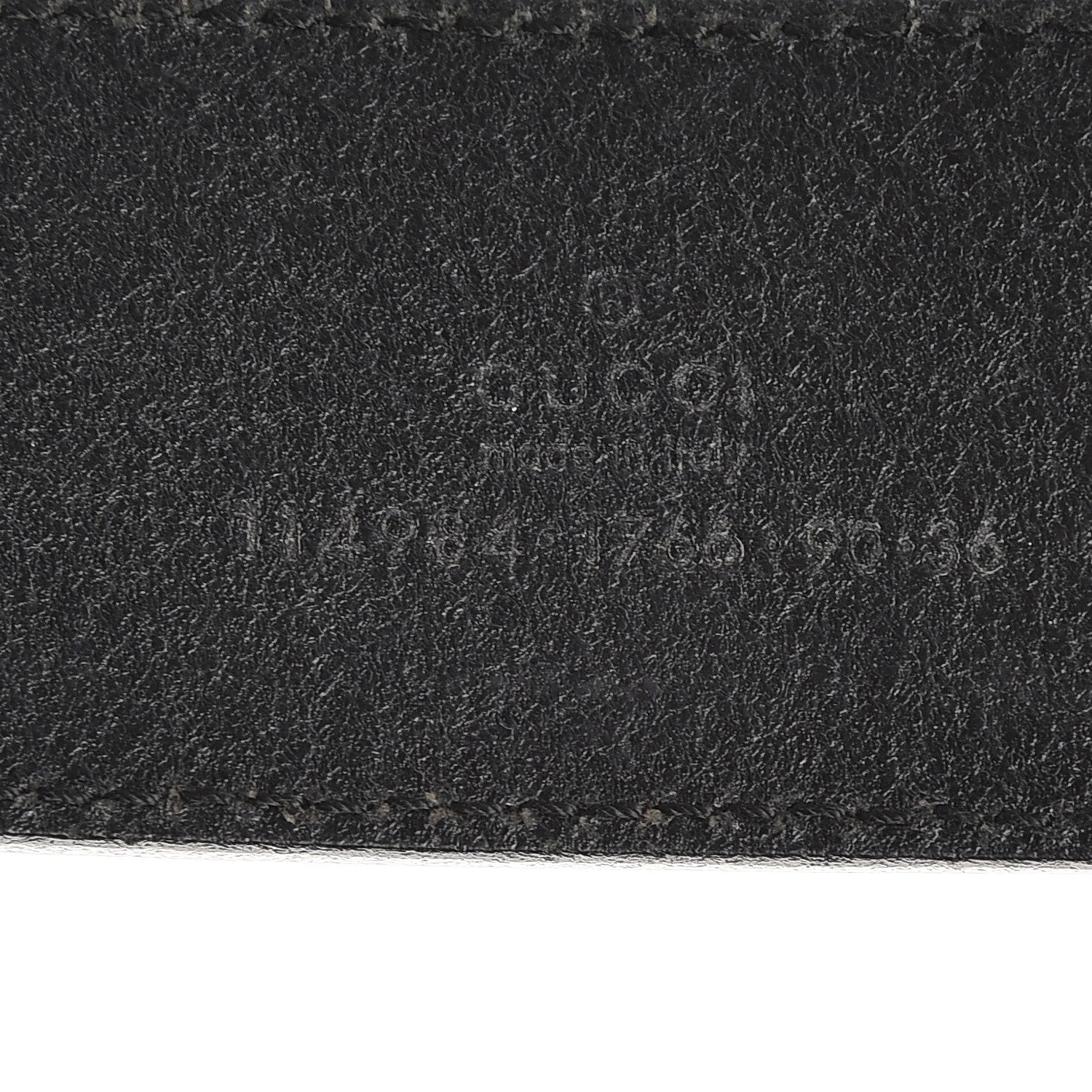 Gucci Calfskin Interlocking G 40mm Belt 90 36 Black 3 of 6